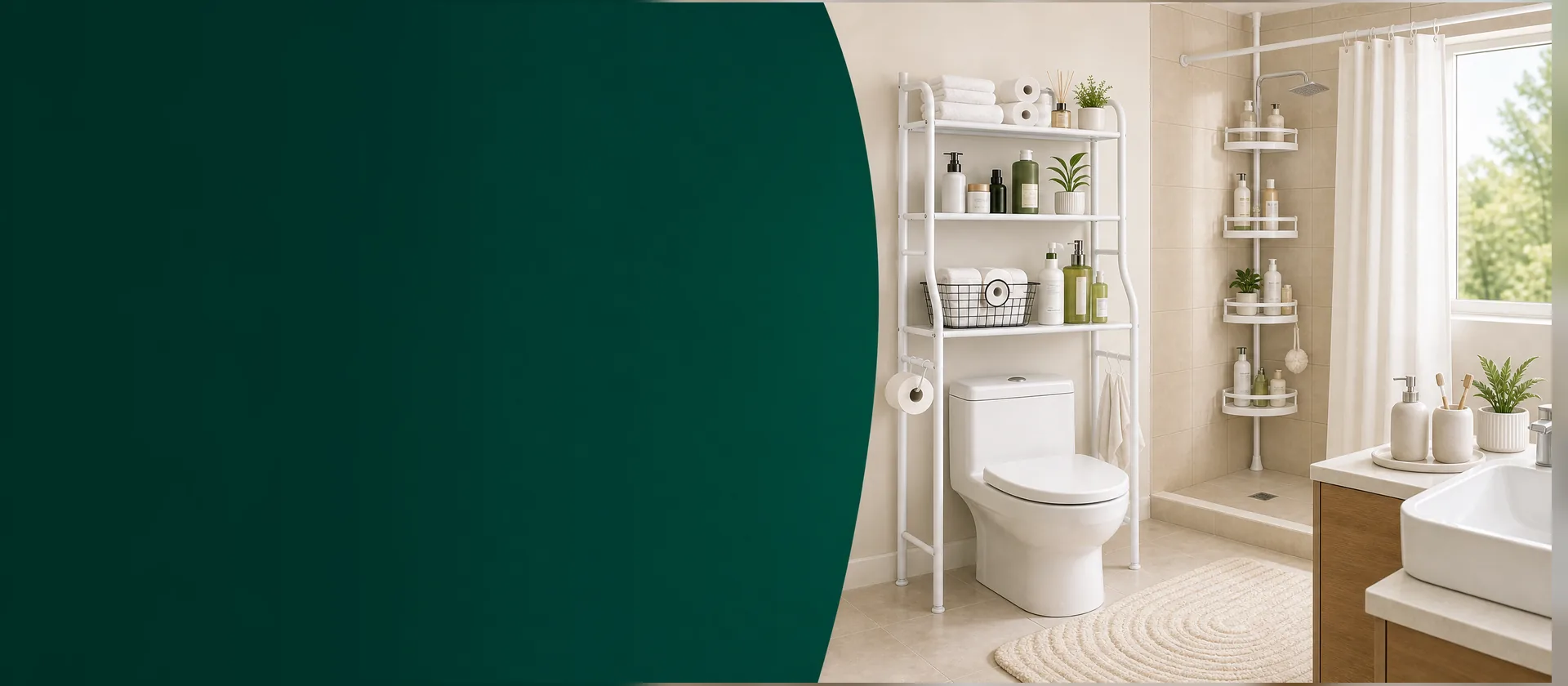 Baño más ordenado y funcional