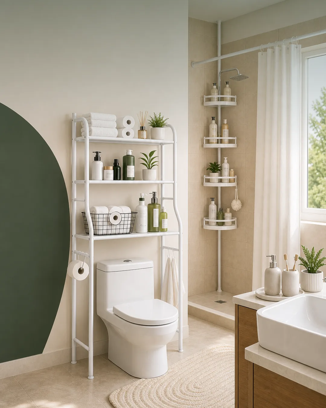 Baño más ordenado y funcional