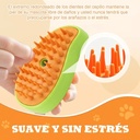 Cepillo a Vapor 3en1 Masajeador Para Mascotas