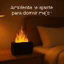 Humidificador con efecto llama
