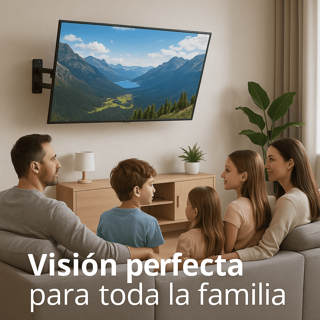 Soporte Tv De Pared Brazo Movible 32 A 55 Pulgadas Negro