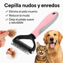 Peine Corta Nudos Deslanado de Mascotas