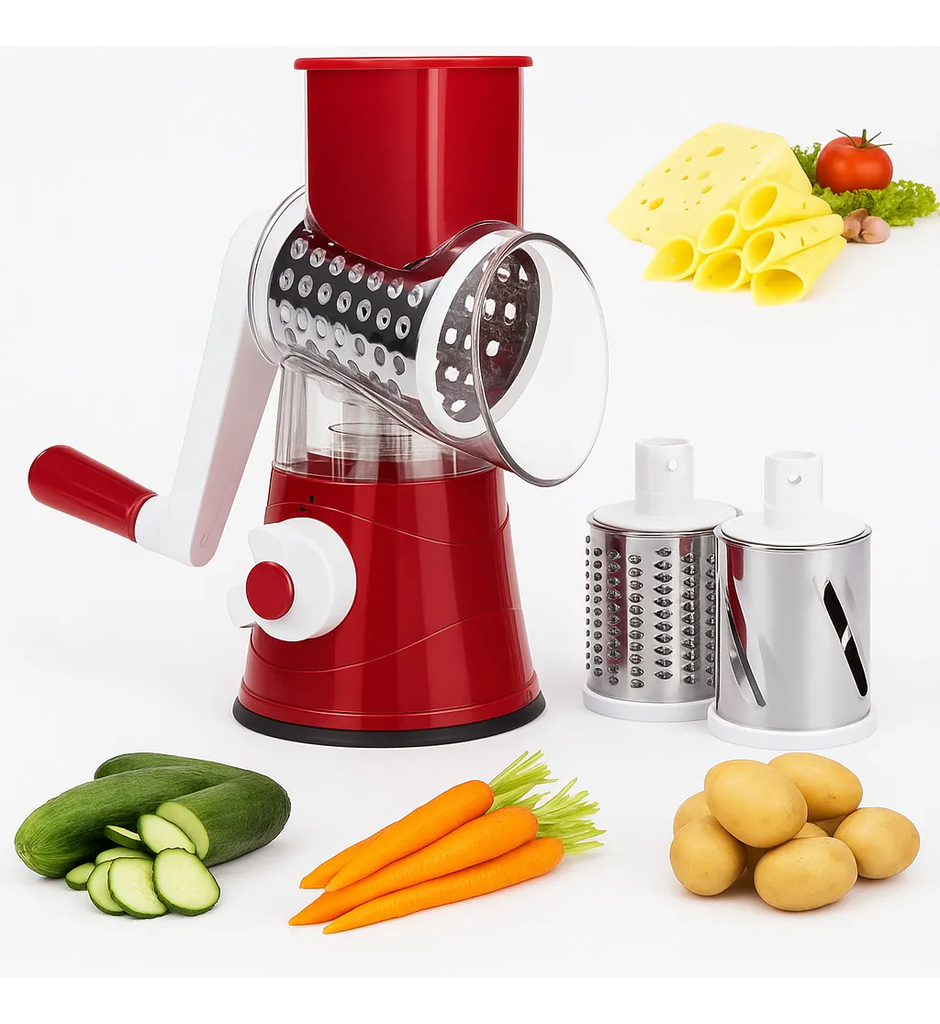 Rallador De Queso Vegetales Rebanador Manual