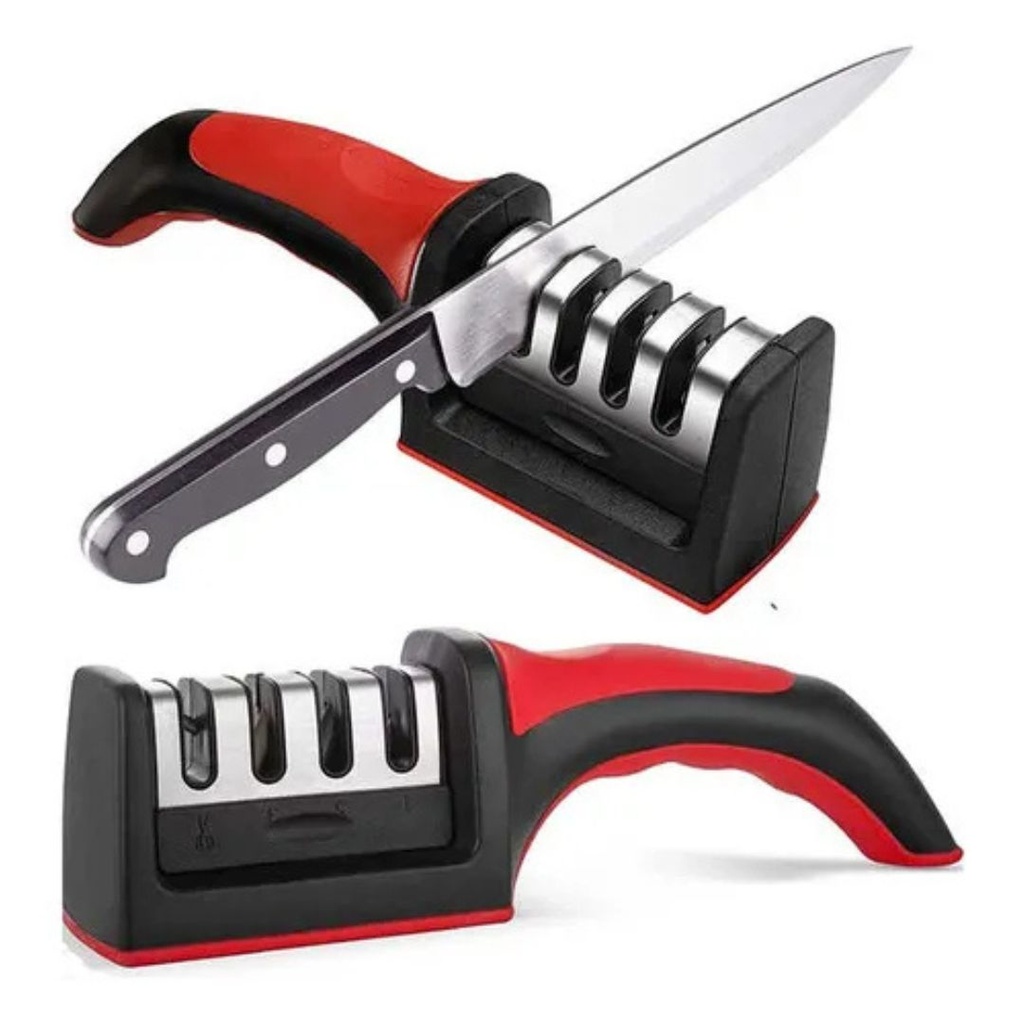 Afilador Cuchillos Tijeras Cuchillas Ergonómico