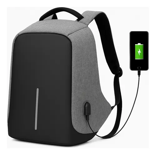 Mochila Impermeable Antirrobo Para Laptop Notebook
